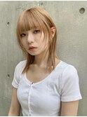 ウルフレイヤーにハイトーンベージュ