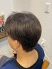 【人気】白髪染め＋メンズカット￥6,600→￥6,050