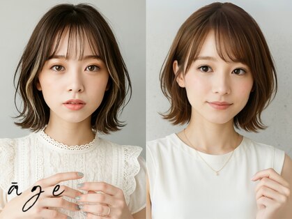 ヘアメイク アージュ 天神西通り店(HAIR MAKE age)の写真