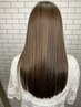 ☆潤艶☆縮毛矯正ストレート+カット☆ ダメージケア付き（草木指名＋1100円）