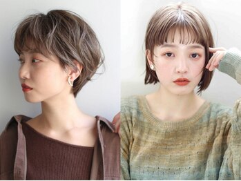 ヘアメイク アージュ 天神西通り店(HAIR MAKE age)の写真/髪質・骨格・毛流れを見極めたカットであなたのなりたいを叶える♪美シルエットのショートはお任せ下さい☆