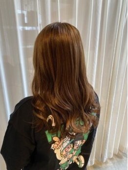 フィゼル 福島店(fizelle)の写真/【福島/Aujua認定】[関コレ・ar]カット+全体カラー+AujuaSP¥5300/カット＋カラー+AujuaSP&TR¥7300☆