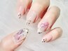 梅雨ネイル　紫陽花ネイル　四季を感じるぷるんアート　パラジェルOK！