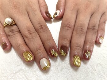ジェルネイルステラ(gel nail Stella)/ニュアンスアート