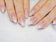 キャミ ネイル(CAMMY NAIL)/ピンクの逆グラデ