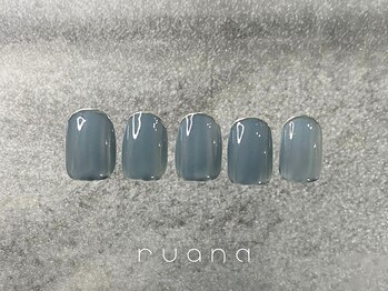 ルアナ(ruana)の写真/【本町駅より徒歩3分】シンプル×一癖の絶妙ニュアンスデザインをご提供♪上品な指先を叶えます＊