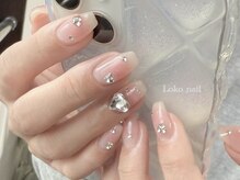 ロコネイル(Loko nail)の雰囲気（色んなアートやパーツもあります♪ニュアンス.持ち込みも歓迎！）