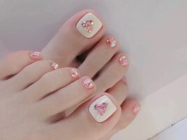 フットハートネイル