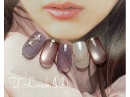 【ライラックネイル】