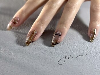 ジュレーヴ(ju reve)の写真/【プロネイリスト★アートし放題/おまかせコース◎低価格・人気店】デザイン提案が得意なニュアンス専門店*