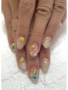 人魚のうろこネイル　シェル