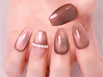 ネイルサロンファストネイルプラス 新宿店(FAST NAIL PLUS)の写真/【オフ無料】ワンカラー ◆ マグネットワンカラー ◆ フレンチ［カラー変更OK］[新宿]