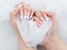 HAND【ガラスフレンチも◎フレンチネイル】6,900円