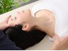 肩から上全部コース！【小顔美顔】+【首肩】+【頭蓋骨】 50分 (通常￥13950)