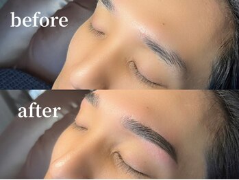 ミミ スリーシーズ 谷四店(mimi. 3C's)/ メンズHBL☆before→After#眉毛
