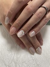 ジェルネイルステラ(gel nail Stella)/ストーンアート
