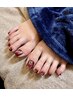 《★新規他店オフ無料》【FOOT】フットネイルマグネット 13100→9800